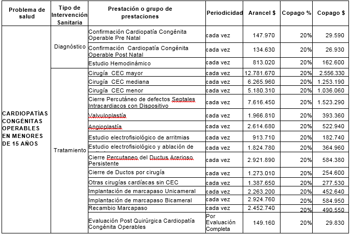 (02) Cardiopatías Congénitas Operables En Menores De 15 Años - NUEVAMASVIDA